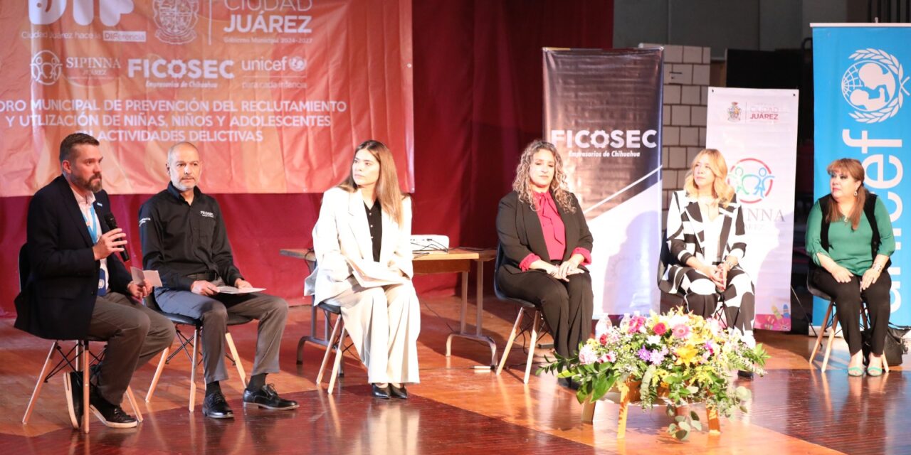 SIPINNA realiza foro para prevenir el reclutamiento de niñas, niños y adolescentes en actividades delictivas