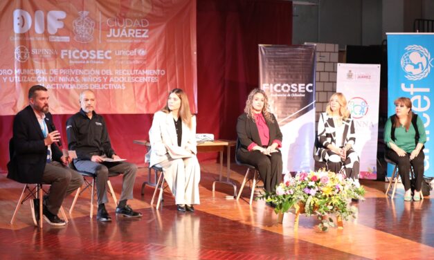 SIPINNA realiza foro para prevenir el reclutamiento de niñas, niños y adolescentes en actividades delictivas