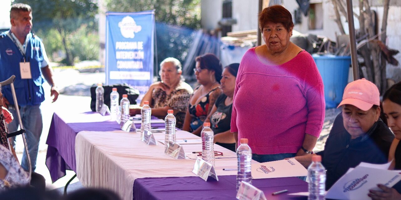Instala Gobierno del Estado Consejo Comunitario en la colonia México 68 en Ciudad Juárez