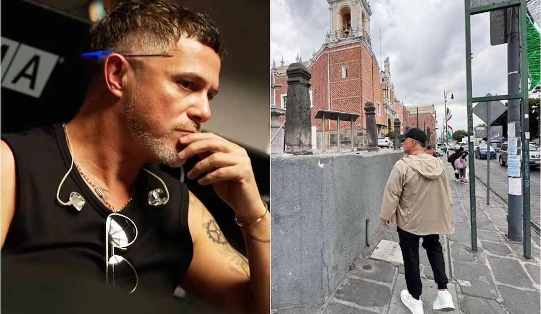 Alejandro Sanz pasa de incógnito en Puebla