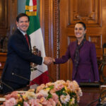 Cara a cara histórico: Marco Rubio y Sheinbaum se reúnen en Palacio Nacional para hablar de migración y cárteles