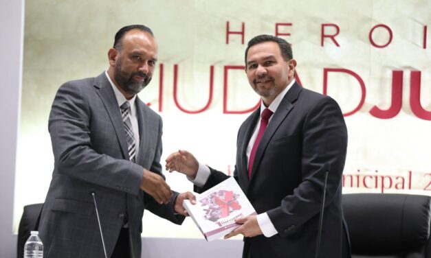 Trabajamos por los juarenses desde hace cuatro años: Presidente Pérez Cuéllar