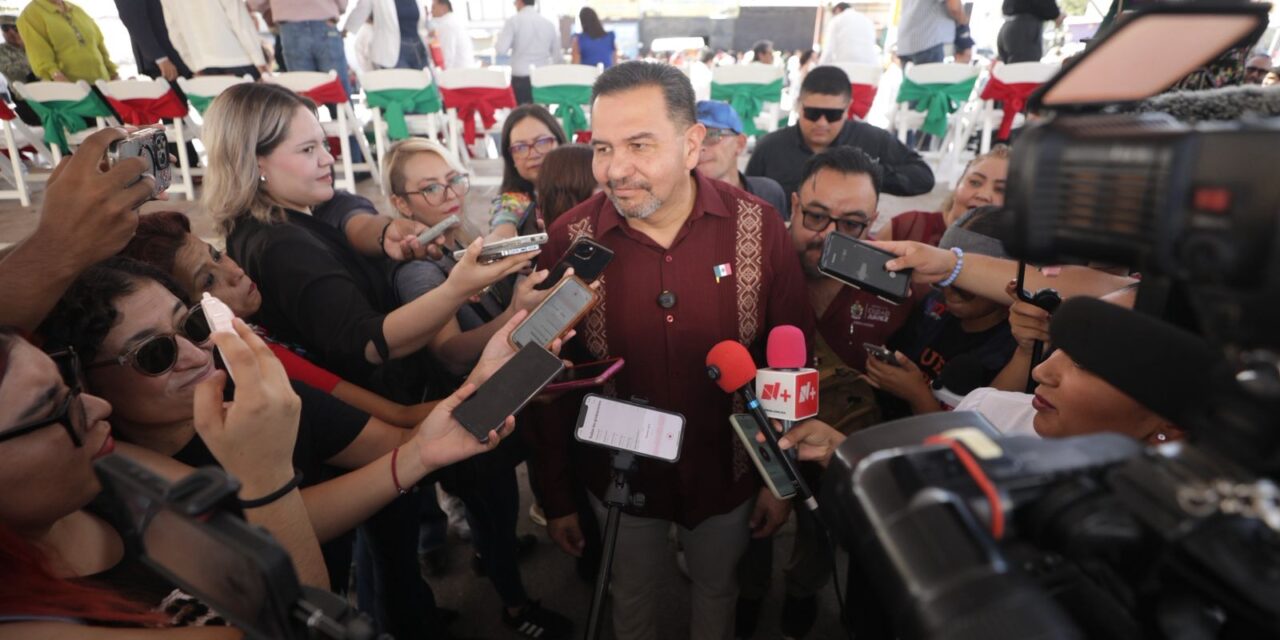 Fiestas patrias se llevan a cabo con saldo blanco: Presidente Pérez Cuéllar