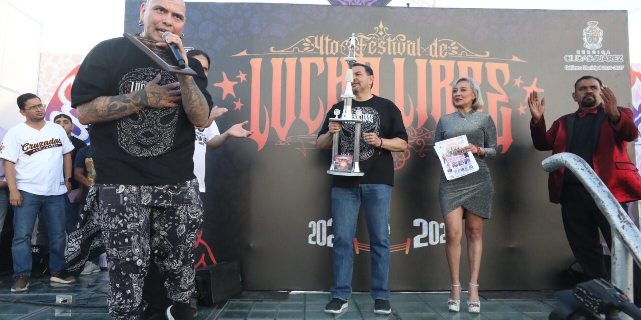 Ciudad Juárez vibró con el Festival de Lucha Libre en homenaje al Avispón Verde