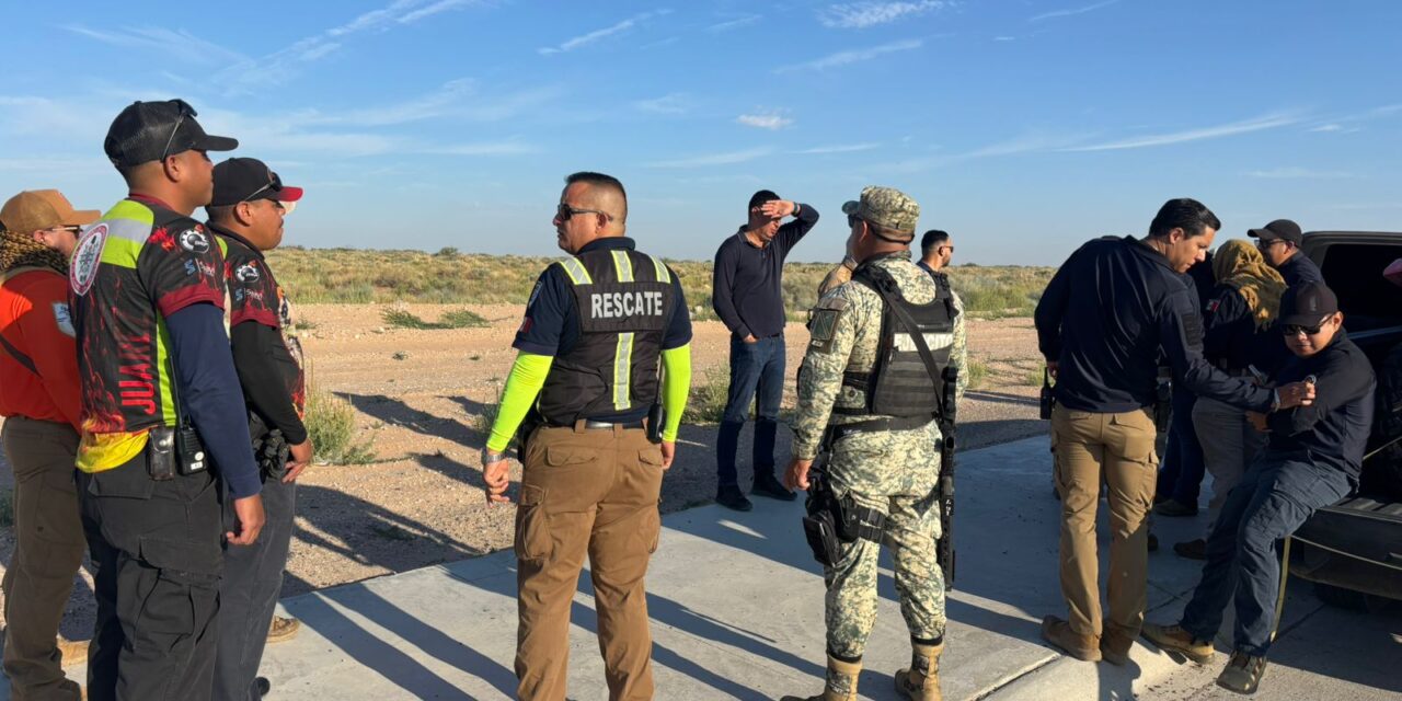 Protección Civil participa en operativo de búsqueda de personas desaparecidas en Santa Teresa