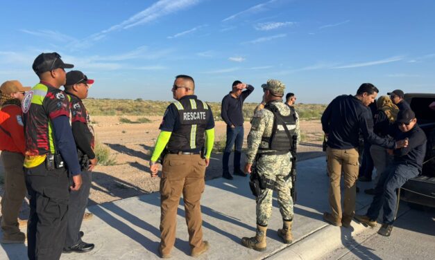 Protección Civil participa en operativo de búsqueda de personas desaparecidas en Santa Teresa