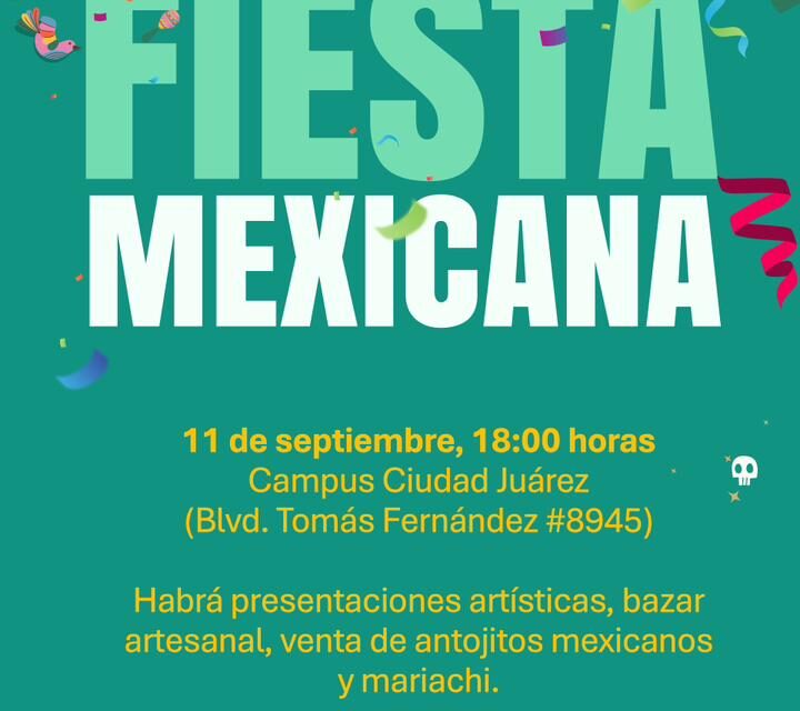 Tec de Monterrey invita a su Tradicional Fiesta Mexicana con mariachi, antojitos y bazar artesanal