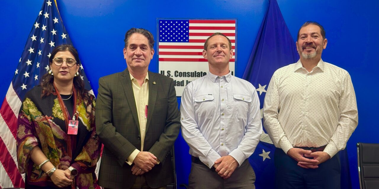 Fortalece Gobierno del Estado cooperación binacional en materia de movilidad transfronteriza