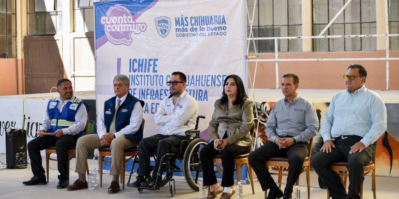 Dota Gobierno del Estado de mobiliario y equipamiento a la Secundaria Federal No. 1 en Ciudad Juárez