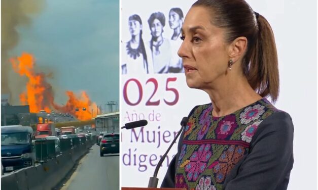 Sheinbaum expresa solidaridad tras explosión de pipa de gas en Iztapalapa: cuatro muertos y 90 lesionados