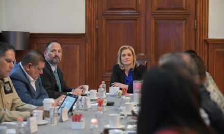Maru Campos acuerda con Mesa de Seguridad la instalación de nuevas bases de operaciones en la entidad