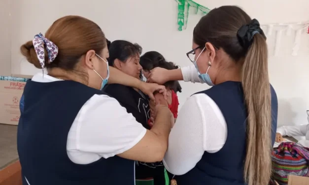 Lleva Estado apoyo alimentario y jornada de vacunación a Jiménez