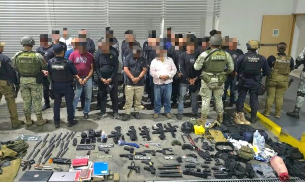 Caen 38 hombres ligados a La Luz del Mundo en campo de adiestramiento en Michoacán