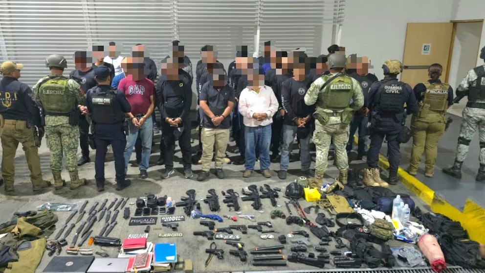 Caen 38 hombres ligados a La Luz del Mundo en campo de adiestramiento en Michoacán