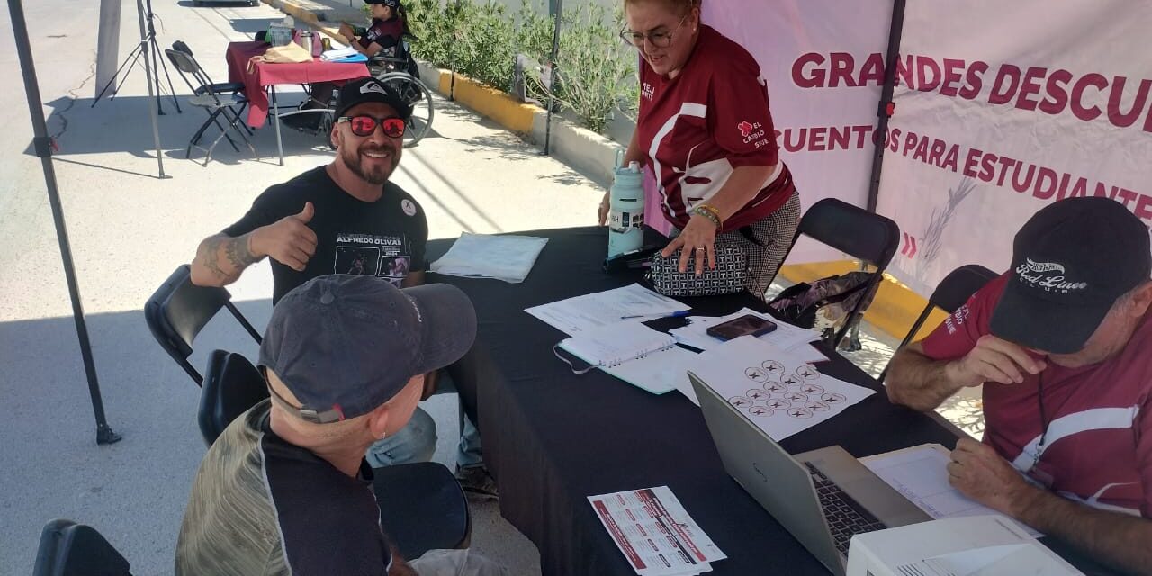 OMEJ brinda atención a ciudadanos durante Cruzadas por Juárez en la colonia Héroes de la Revolución