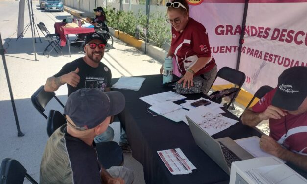 OMEJ brinda atención a ciudadanos durante Cruzadas por Juárez en la colonia Héroes de la Revolución