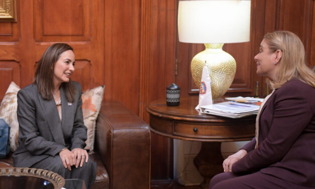 Maru Campos sostiene reunión de trabajo con presidenta del Tribunal Superior de Justicia