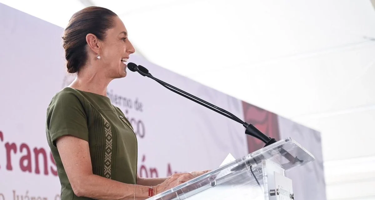 Sheinbaum destaca reducción de la pobreza y avances de la 4T