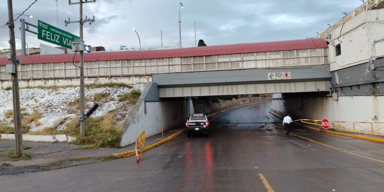 Supervisa Protección Civil puntos de riesgo tras lluvias registradas esta noche