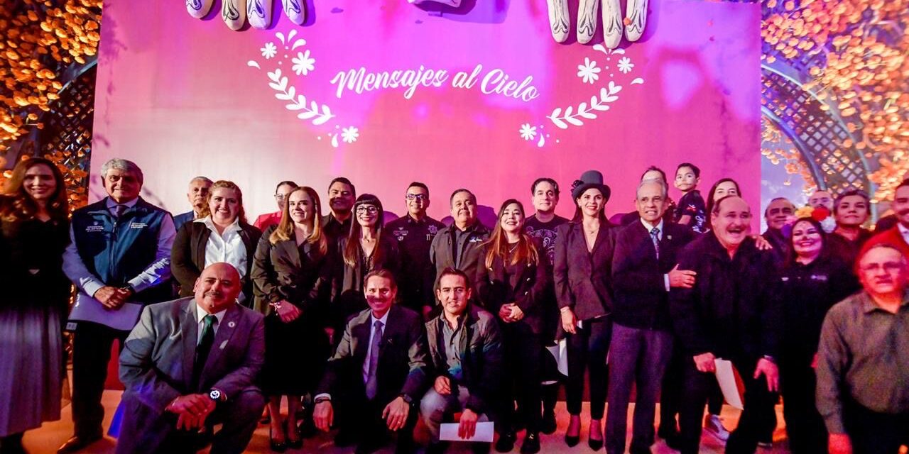 Gobierno del Estado celebra el Día de Muertos con exposición de leyendas chihuahuenses en el Parque Central