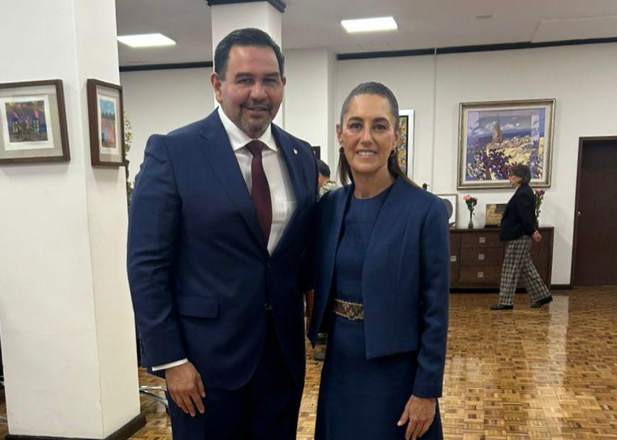 Participa el Alcalde en mesa de seguridad con la Presidenta Sheinbaum Pardo