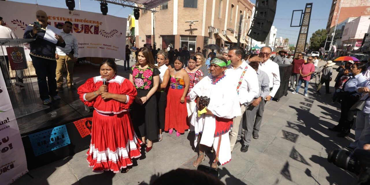 Inaugura el alcalde la XIII edición del Festival Indígena Umuki 2025