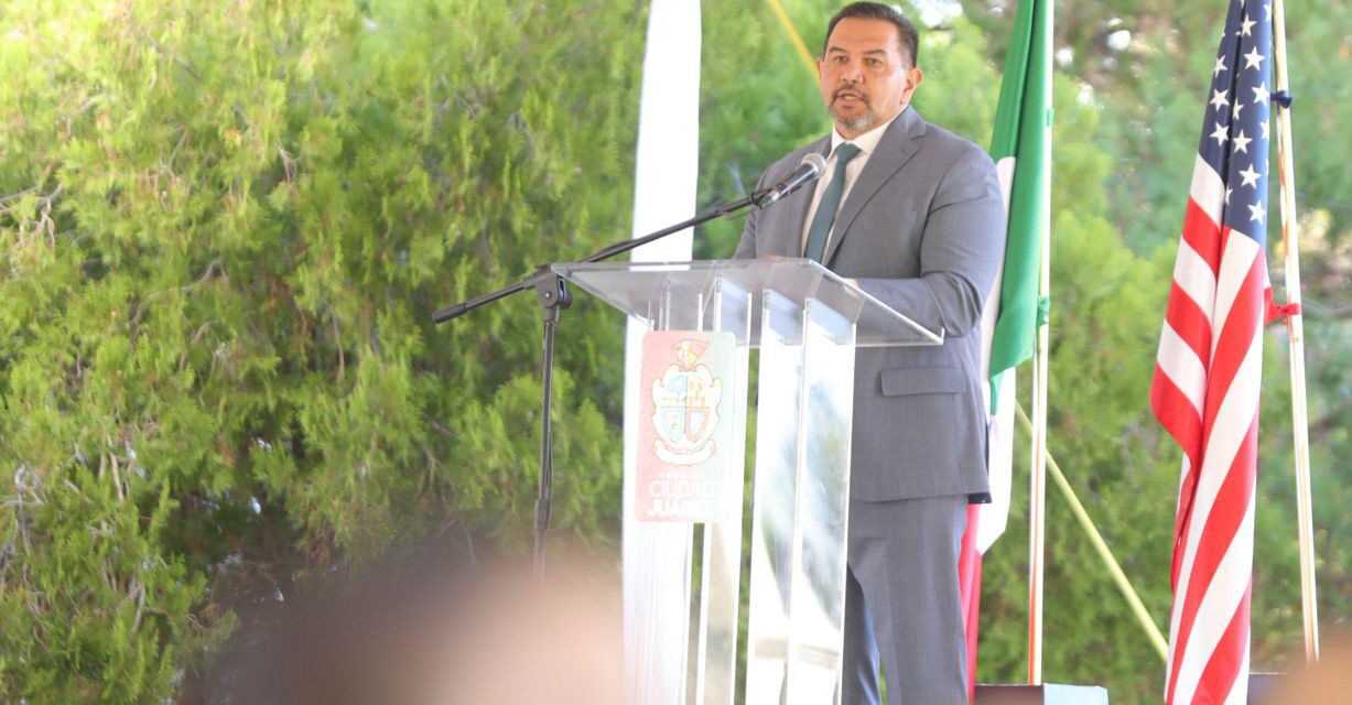 Encabeza alcalde ceremonia por 58 aniversario de la entrega física de El Chamizal