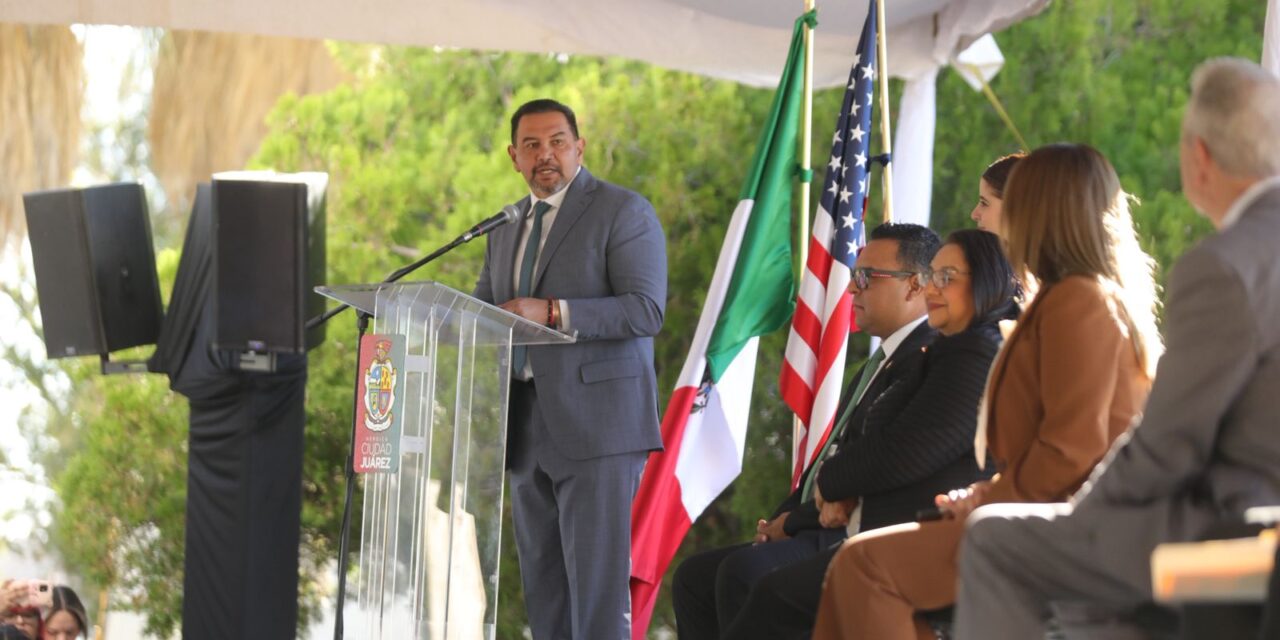 Encabeza alcalde ceremonia por 58 aniversario de la entrega física de El Chamizal