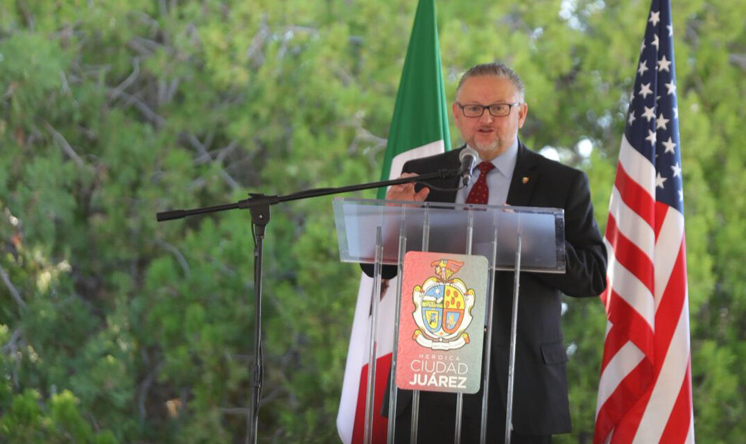 Encabeza alcalde ceremonia por 58 aniversario de la entrega física de El Chamizal