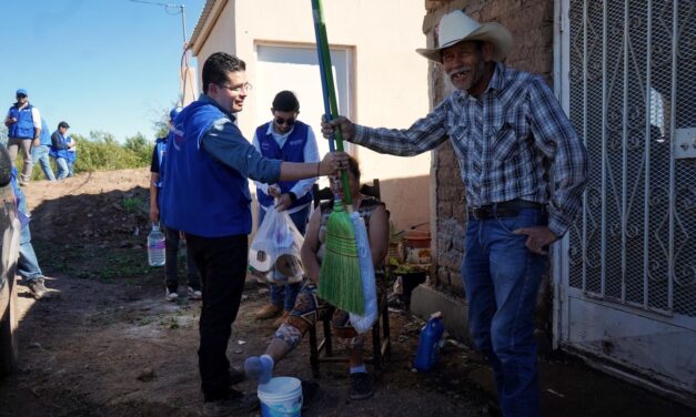 Atiende Gobierno del Estado a chihuahuenses afectados por las lluvias en las regiones norte y noroeste