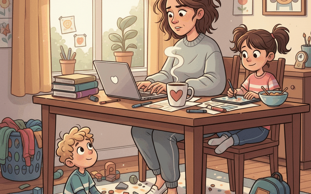 “No tienes que poder con todo”: el mensaje que muchas mamás necesitan escuchar