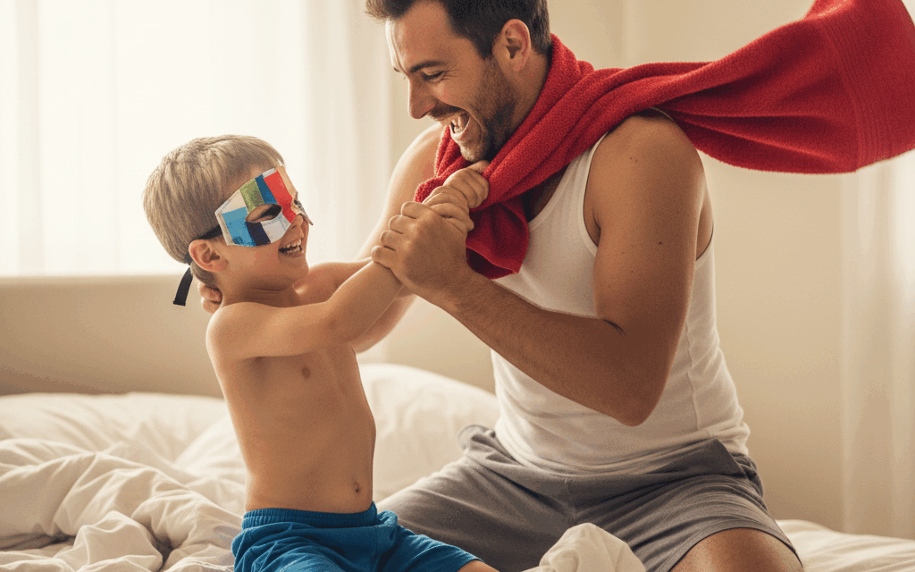 Papás que juegan fuerte, hijos que crecen fuertes (y felices)