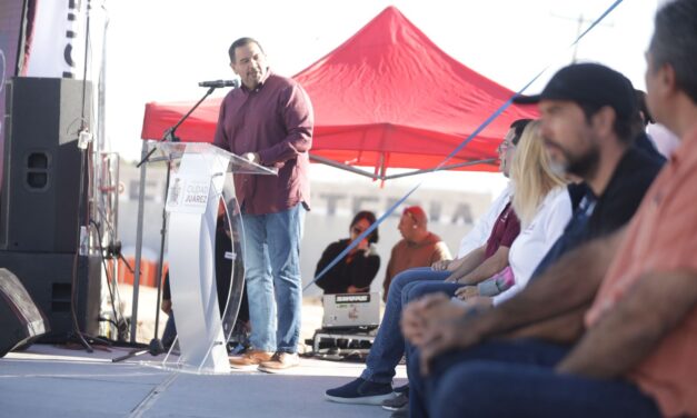 Encabeza alcalde “Cruzadas por Juárez, Atención a las Causas, Ciudad Juárez por la Paz” en El Sauzal