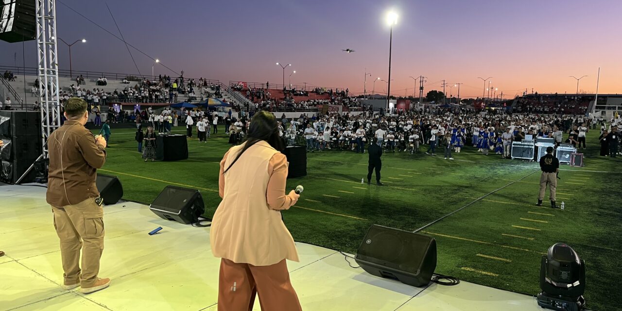 Miles de juarenses participan en la Marcha por Jesús; piden paz y bendiciones para la ciudad