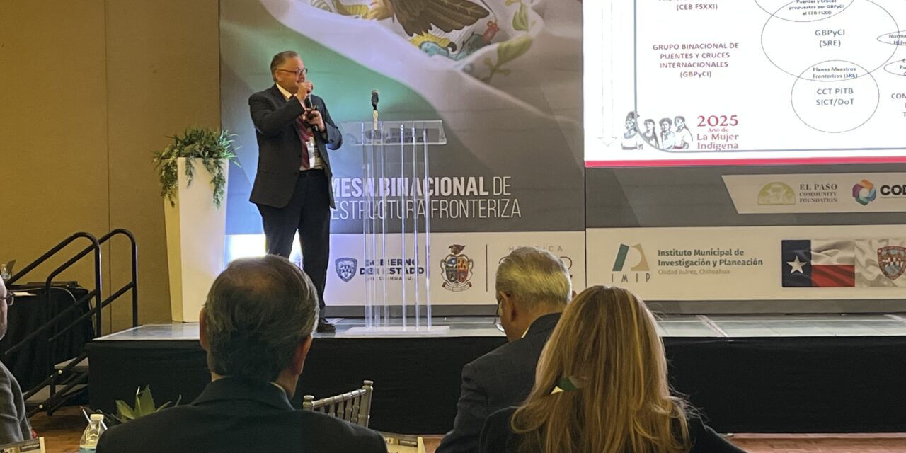 Autoridades de México y EE. UU. impulsan la cooperación fronteriza en la Segunda Mesa Binacional de Infraestructura