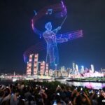 China deslumbra al mundo con un espectáculo de 16 mil drones