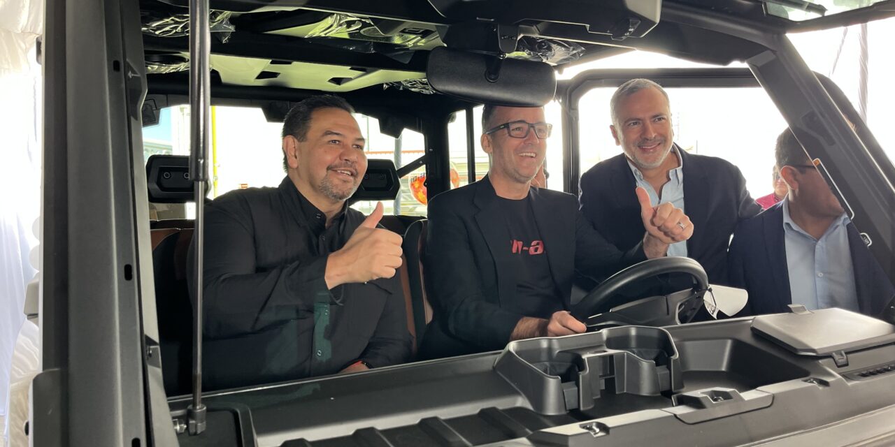 BRP celebra en Ciudad Juárez el inicio de producción de sus nuevos modelos eléctricos Can-Am 2026