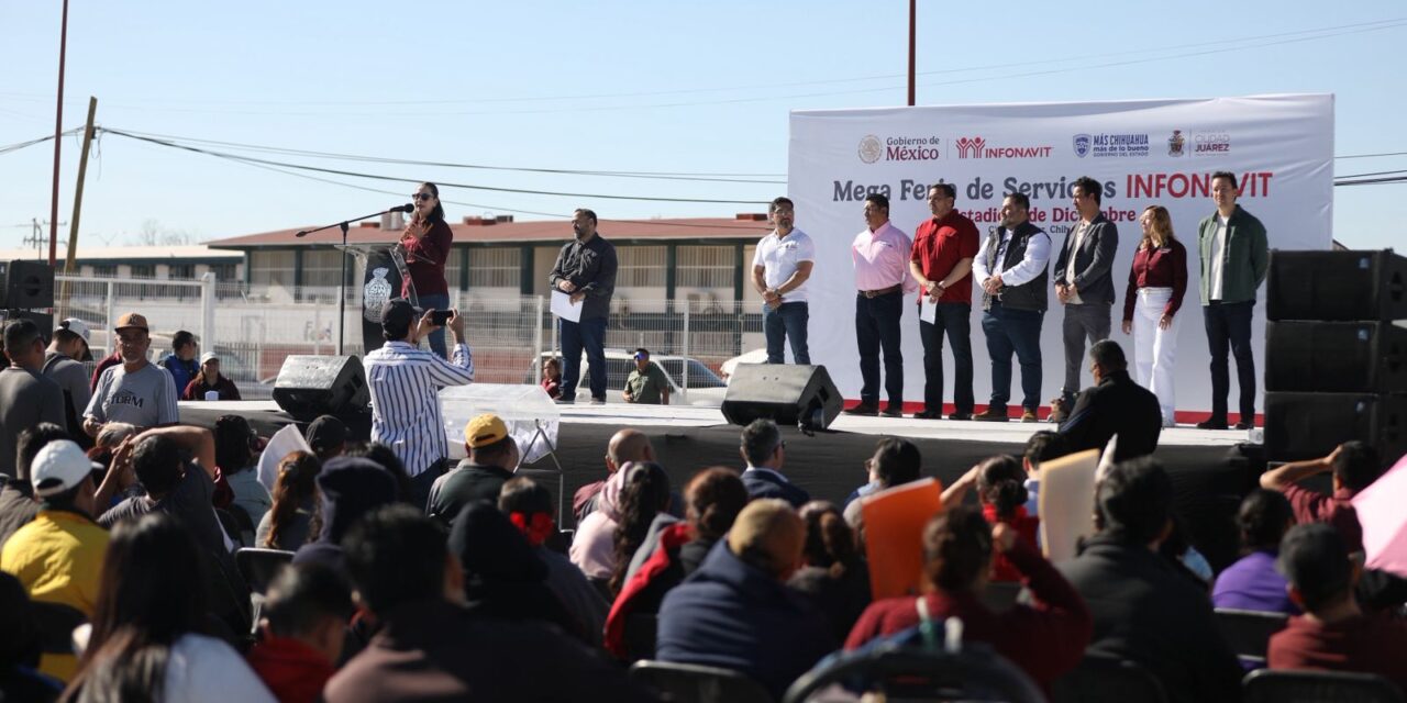 Autoridades inauguran la Tercera Gran Feria de la Vivienda en Ciudad Juárez con beneficios para cientos de familias