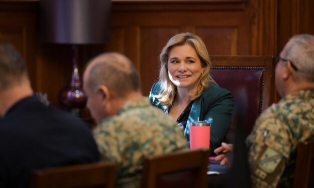 Maru Campos encabeza sesión de la Mesa de Seguridad