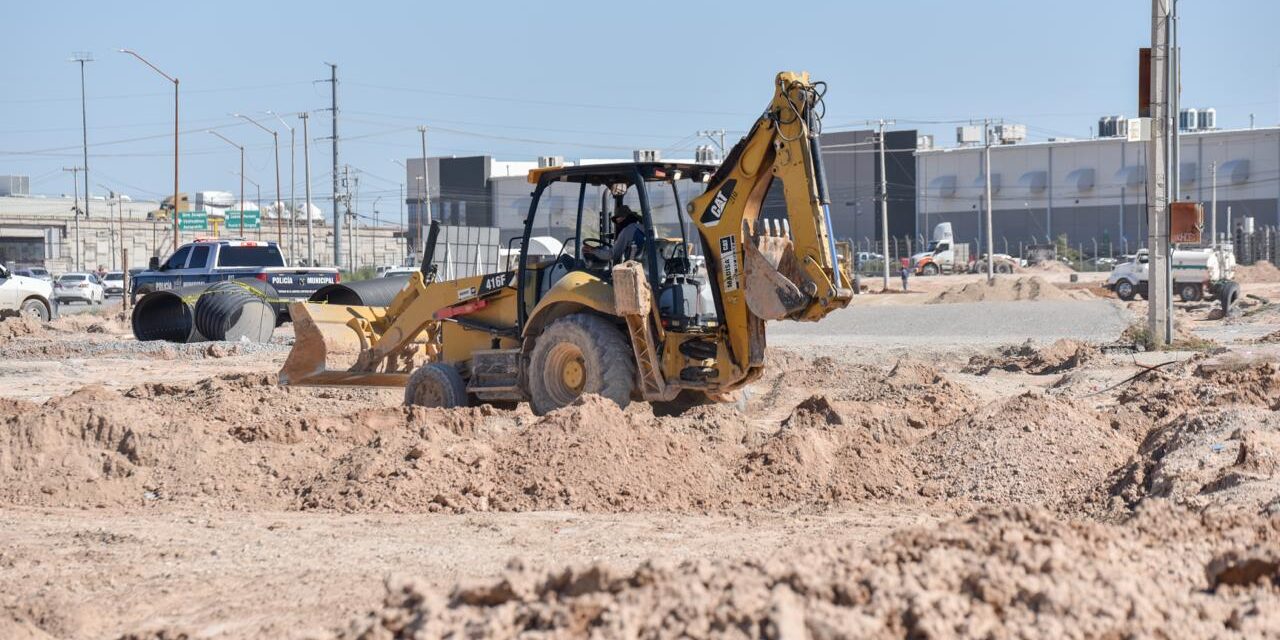 Supervisa Gobierno del Estado avances de obra en prolongación de avenida de las Torres