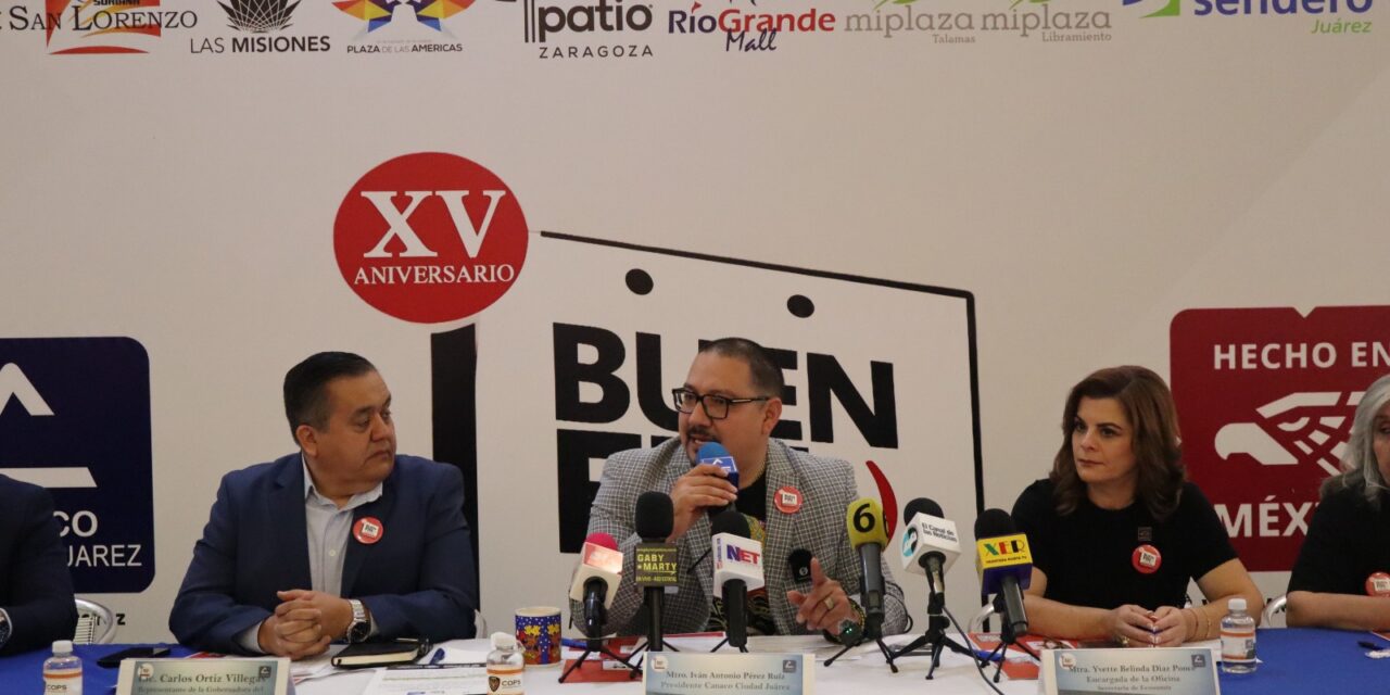 Juárez se alista para el Buen Fin: meta de 3,300 MDP y ampliación de horarios