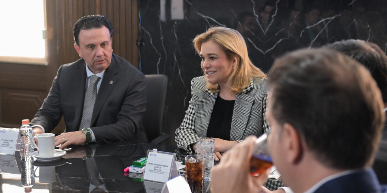 Maru Campos se reúne con líder nacional de Coparmex