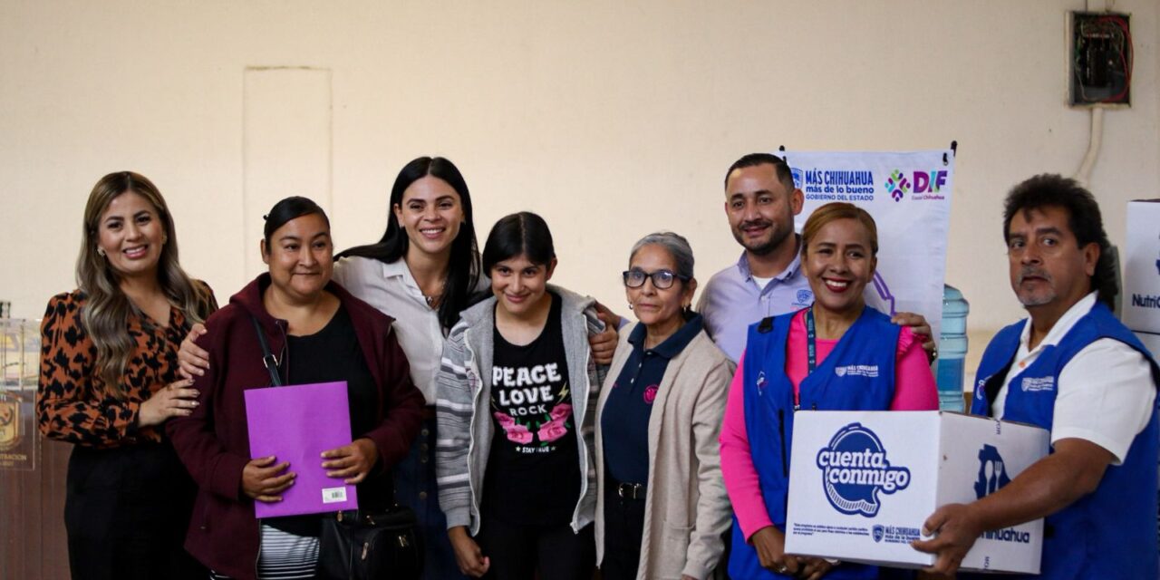 Entrega Gobierno del Estado más de 10 mil apoyos en la Zona Norte a través deNutriChihuahua