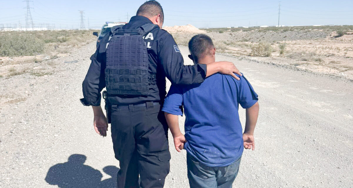 Localizan agentes de la SSPM a joven con síndrome de Down