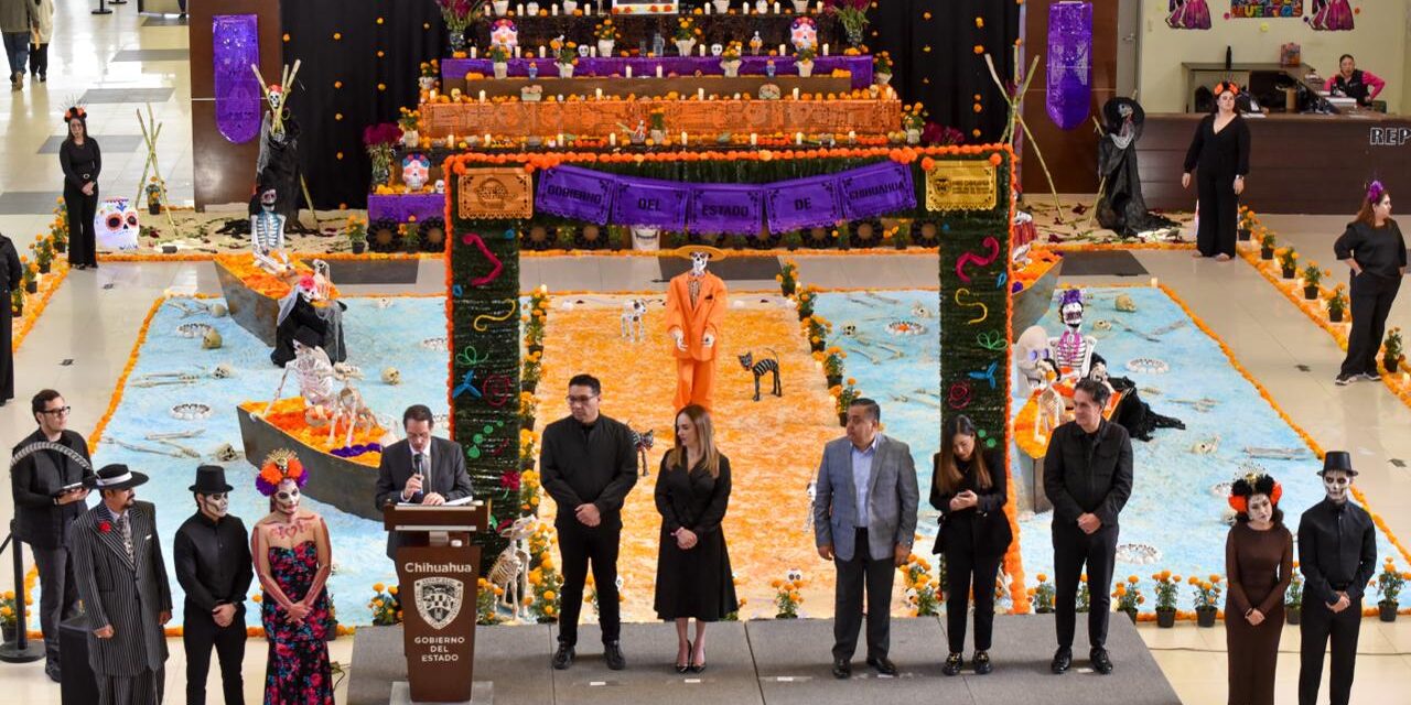 Gobierno del Estado rinde homenaje a Germán Valdés “Tin Tan” con altar de muertos en Pueblito Mexicano