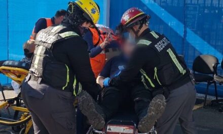 Atiende Protección Civil caso de posible intoxicación en maquiladora del Parque Industrial Omega