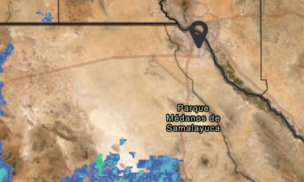 Emiten advertencia preventiva por lluvias, granizo y vientos fuertes la región