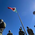 Entre historia, esperanza y juventud: Juárez izó su bandera para celebrar noviembre