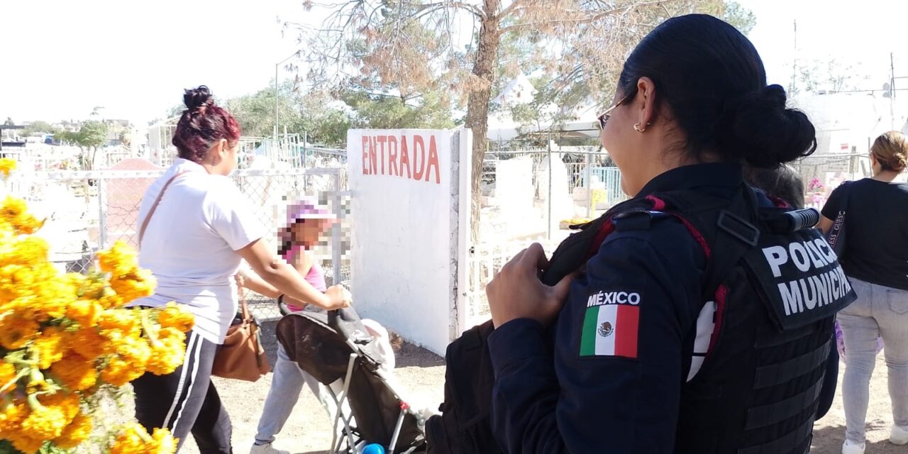 Saldo Blanco durante la celebración del ‘Día de Muertos’