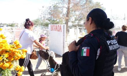 Saldo Blanco durante la celebración del ‘Día de Muertos’